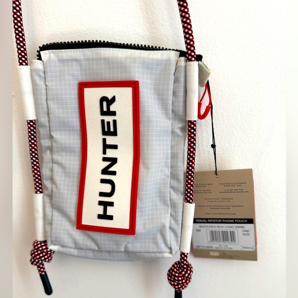 Hunter Gray Phone Pouch Bag